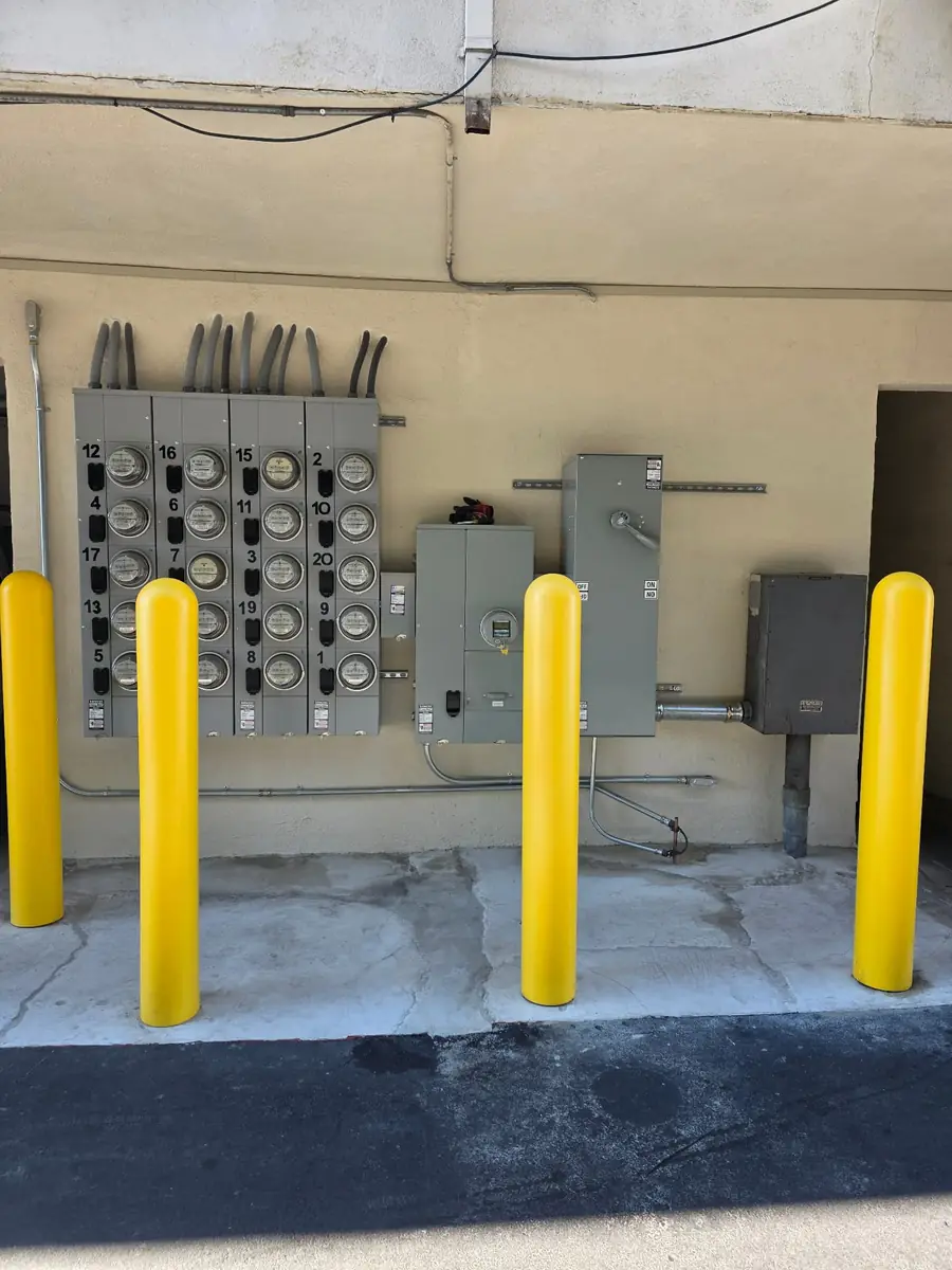 Modern electrical panel installed by AA Electrical Services
